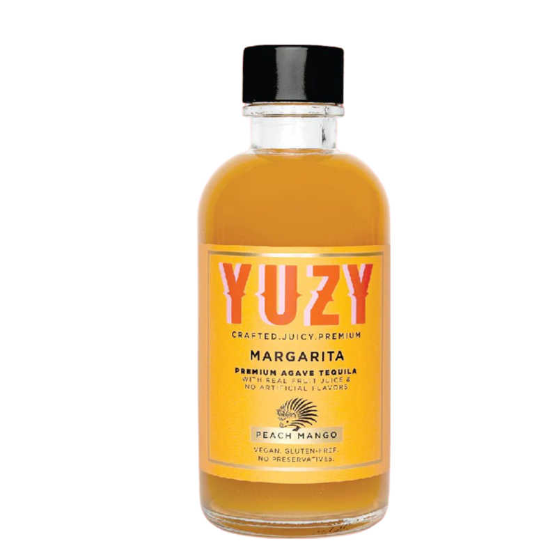 Yuzy Margarita Peach Mango 375mL 4 Pack