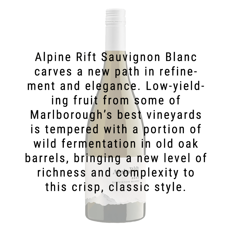 Buy Alpine Rift Sauvignon Blanc | Great American Craft Spirits