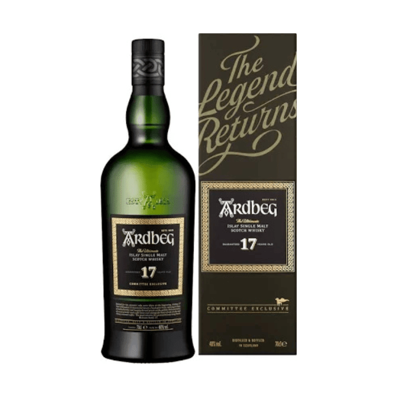 Ardbeg Committee Exclusive 17 Year Old Single Malt Whisky 750ml - Great American Craft Spirits