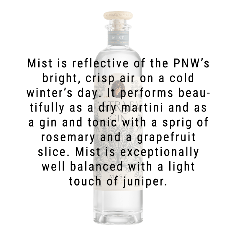 Astraea Spirits Mist Gin 750ml - Great American Craft Spirits