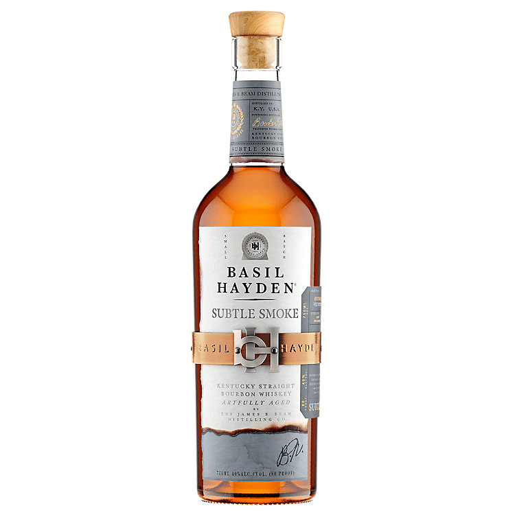 Basil Hayden Subtle Smoke Bourbon 750ml | Artfully Aged 80 Proof ...
