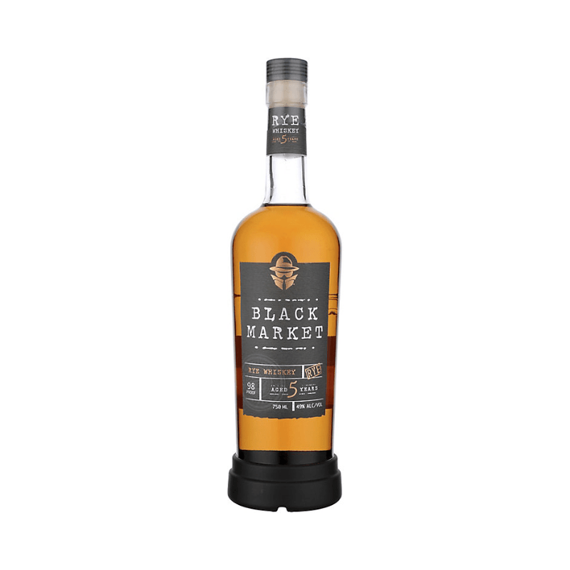 Black Market Spirits Rye Whiskey 5 Yr 750ml - Great American Craft Spirits