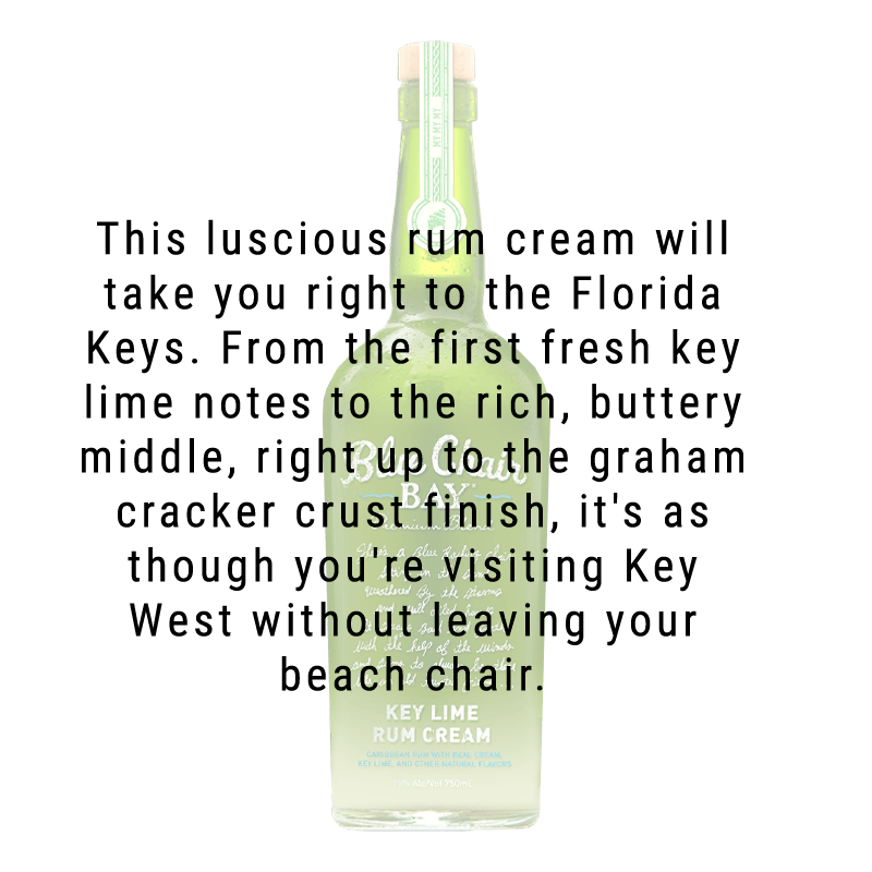 Blue Chair Bay Key Lime Rum Cream 750mL - Great American Craft Spirits