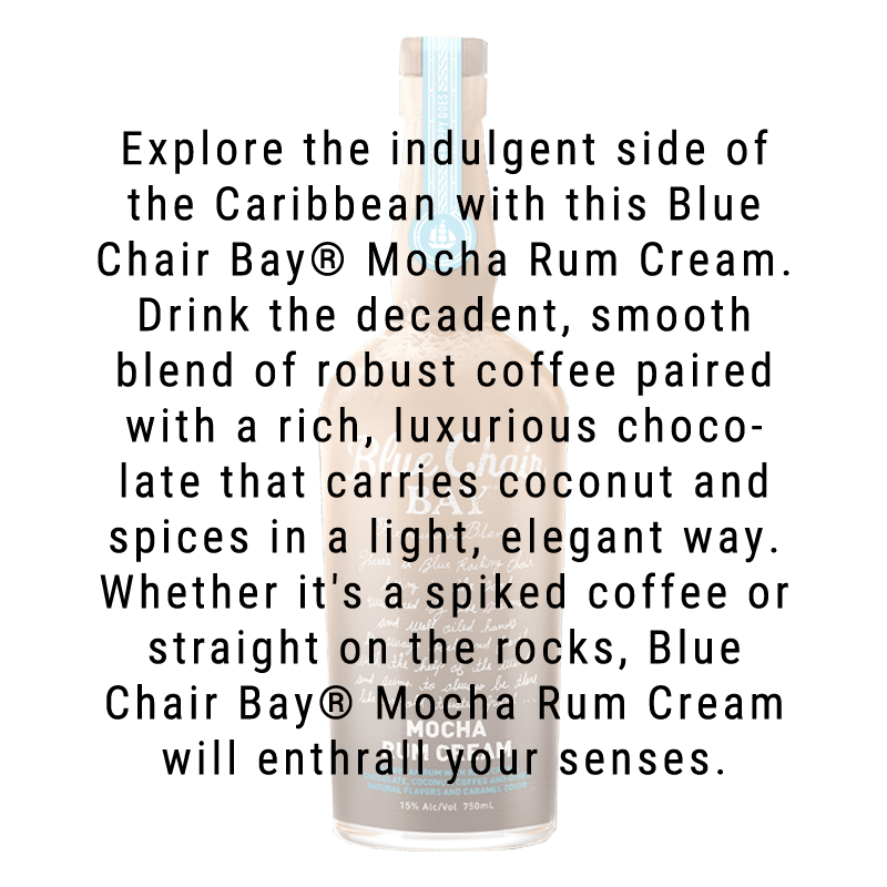 Blue Chair Bay Mocha Rum Cream 750mL - Great American Craft Spirits
