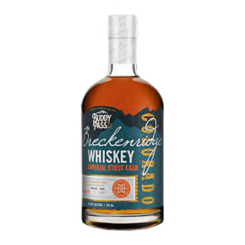 Breckenridge Buddy Pass Imperial Stout Cask Finished Bourbon Whiskey 750mL - Great American Craft Spirits