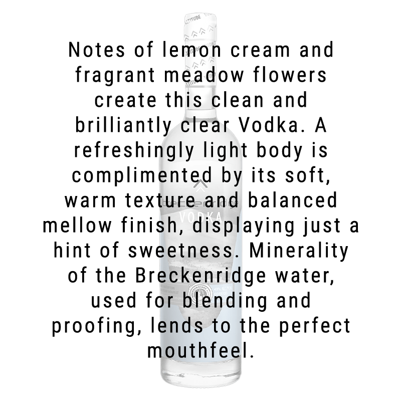 Breckenridge Vodka 750mL - Great American Craft Spirits