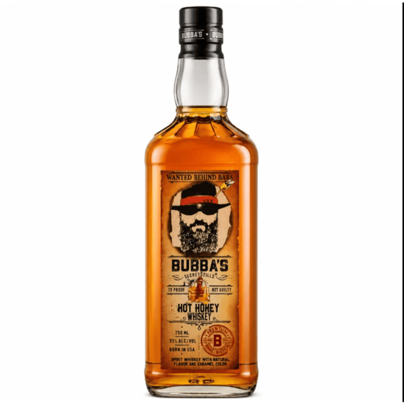 Bubba's Secret Stills Hot Honey Whiskey 750ml - Great American Craft Spirits