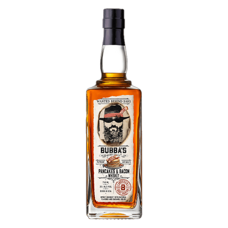Bubba's Secret Stills Pancakes and Bacon Whiskey 750ml - Great American Craft Spirits