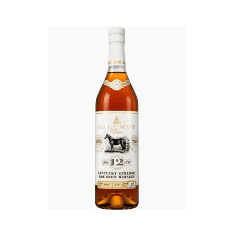 Calumet Farm 12 Year Old Kentucky Straight Bourbon Whiskey 750mL - Great American Craft Spirits