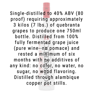 Buy Caravedo Quebranta Pisco | Great American Craft Spirits
