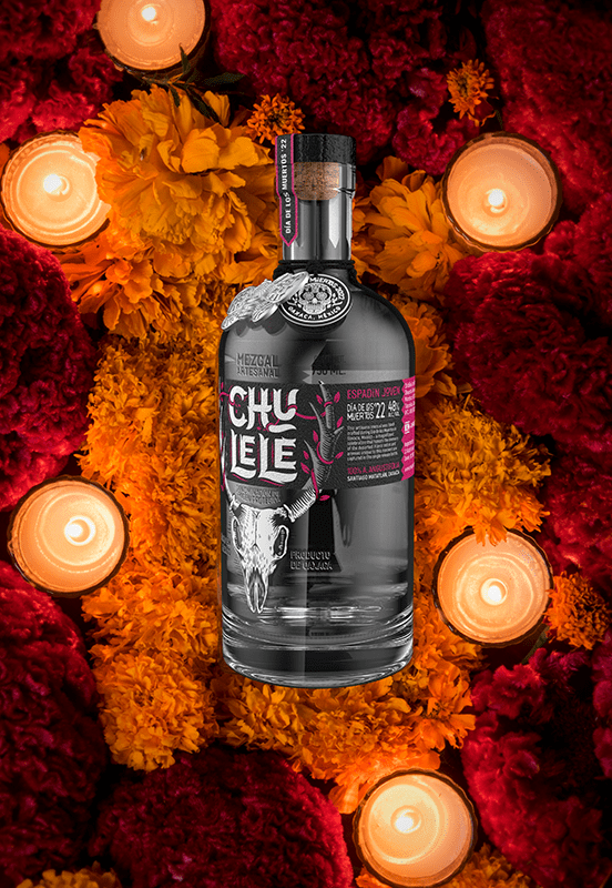Chulele Espadin Mezcal Día De Los Muertos 750ml - Great American Craft Spirits