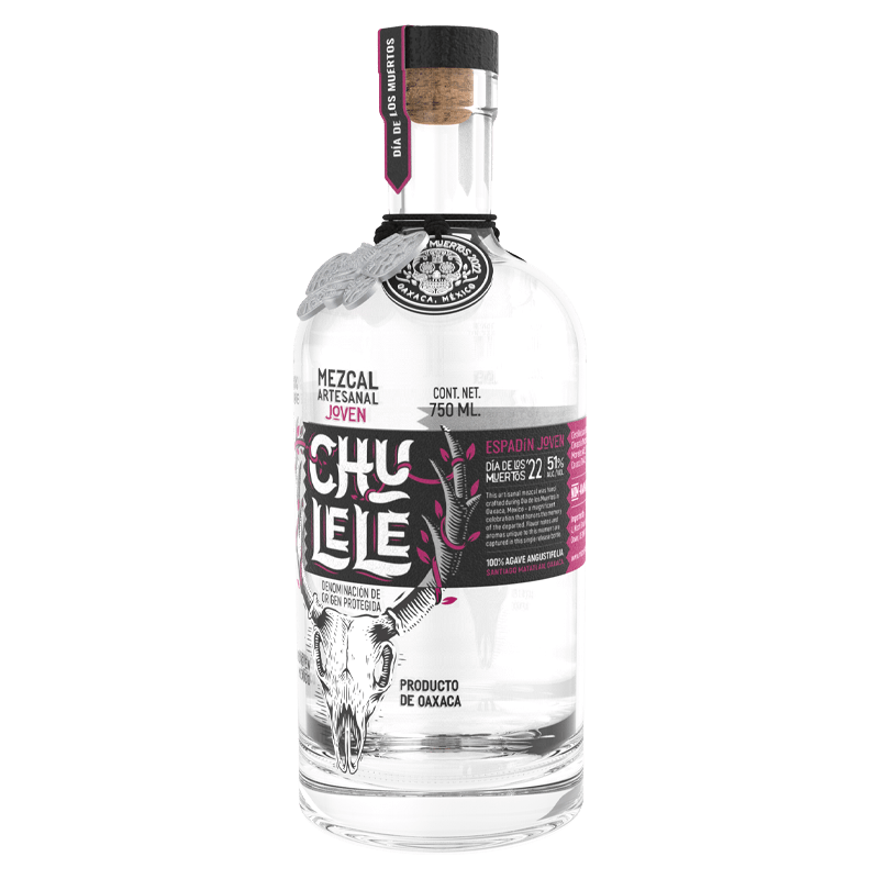Chulele Espadin Mezcal Día De Los Muertos 750ml - Great American Craft Spirits