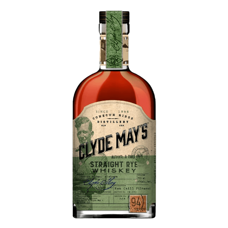 Clyde May's Straight Rye Whiskey 750mL - Great American Craft Spirits