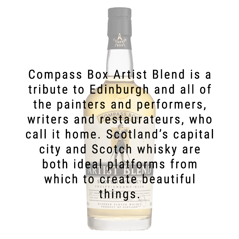 Compass Box Artist Blend Scotch Whiskey 750mL - Great American Craft Spirits