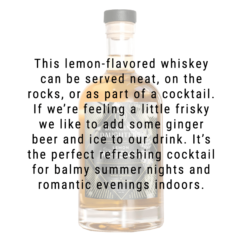 Dancing Daughters Lemon Whiskey 750mL - Great American Craft Spirits