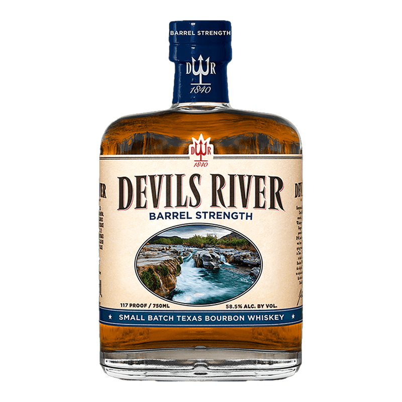 Devil's River Barrel Strength Bourbon Whiskey 750mL - Great American Craft Spirits