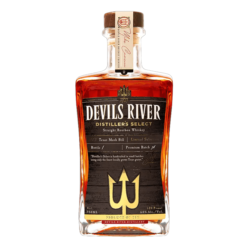 Devil's River Distiller Select Straight Bourbon Whiskey 750mL - Great American Craft Spirits