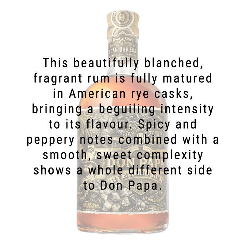 Don Papa Rum Rye Cask 750mL - Great American Craft Spirits