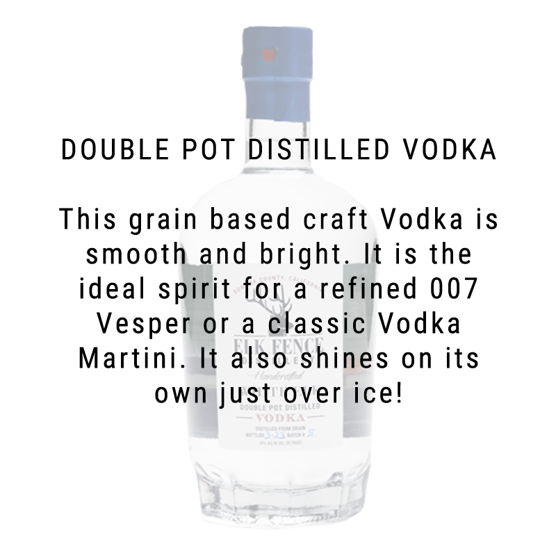 Elk Fence Distillery White Elk Vodka 750ml - Great American Craft Spirits