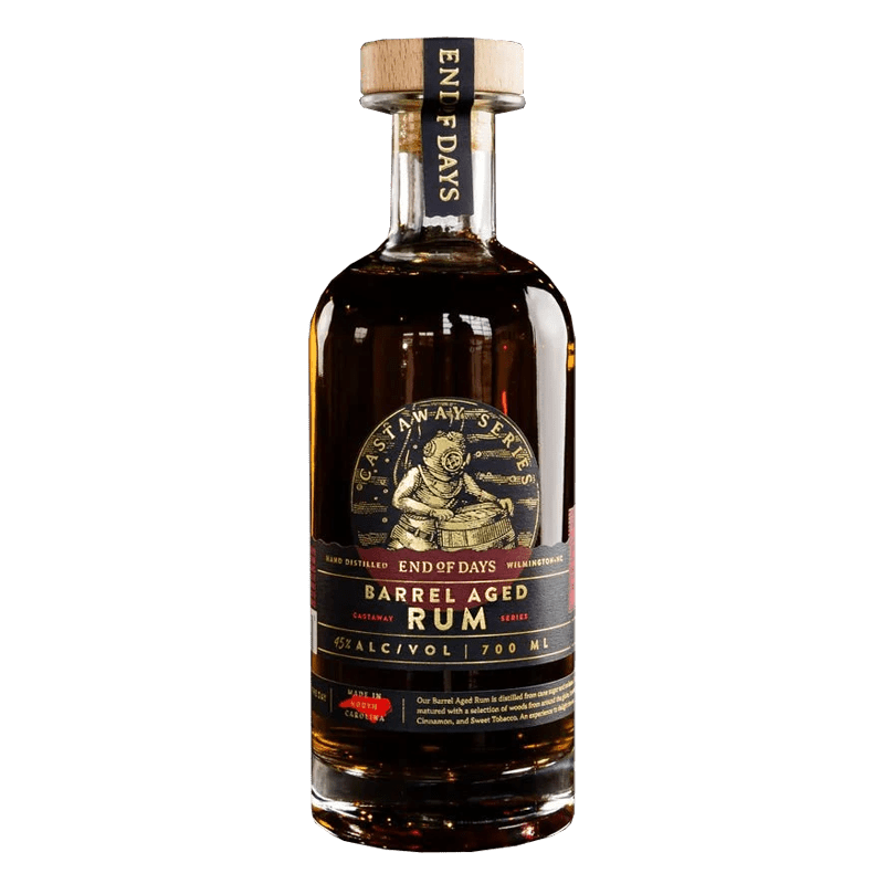 End of Days Castaway Series Barrel Aged Rum 750mL - Great American Craft Spirits
