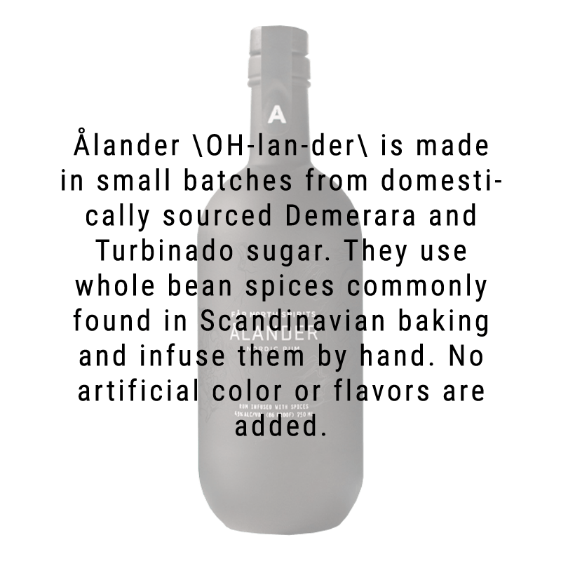 Far North Ålander Nordic Spiced Rum 750mL - Great American Craft Spirits