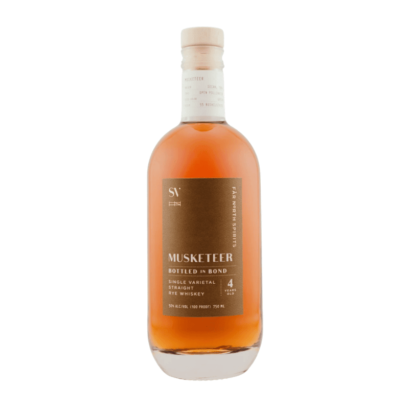 Far North Bottled in Bond Musketeer Rye Whiskey 750mL - Great American Craft Spirits
