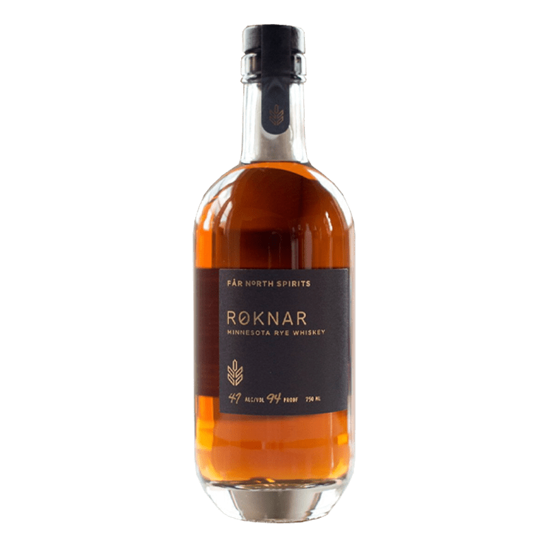 Røknar Minnesota Straight Rye Whiskeyのボトル画像