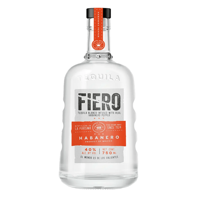 Fiero Habanero Blanco Tequila 750mL - Great American Craft Spirits