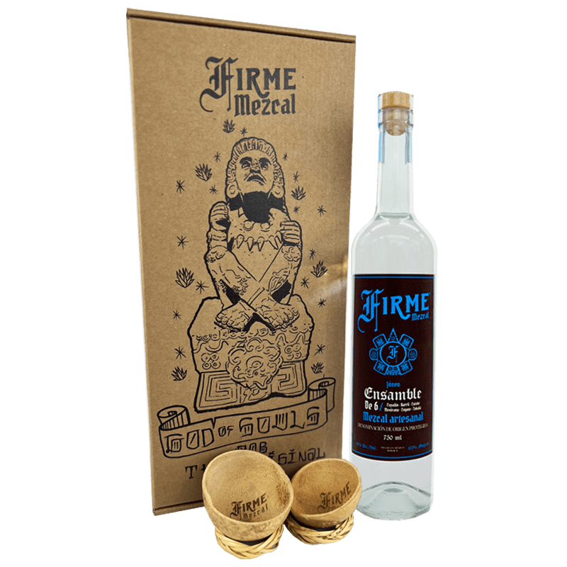 Firme Mezcal Ensamble de 6 Agaves 750ml - Great American Craft Spirits