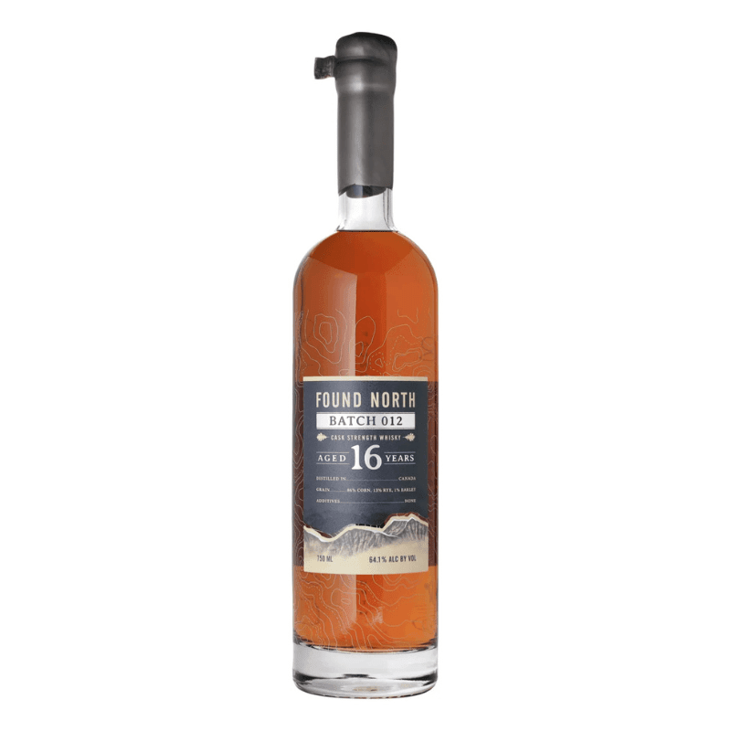 Found North Batch 12 16 Year Cask Strength Whiskey 750mL - Great American Craft Spirits