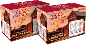Buy Four Sixes Grit & Glory Vodka Cocktail Variety 8 Pack| Great