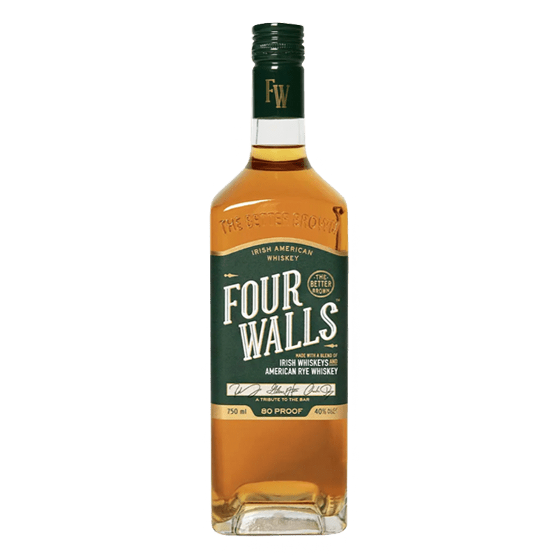 Four Walls Irish American Whiskey 750mL - Great American Craft Spirits