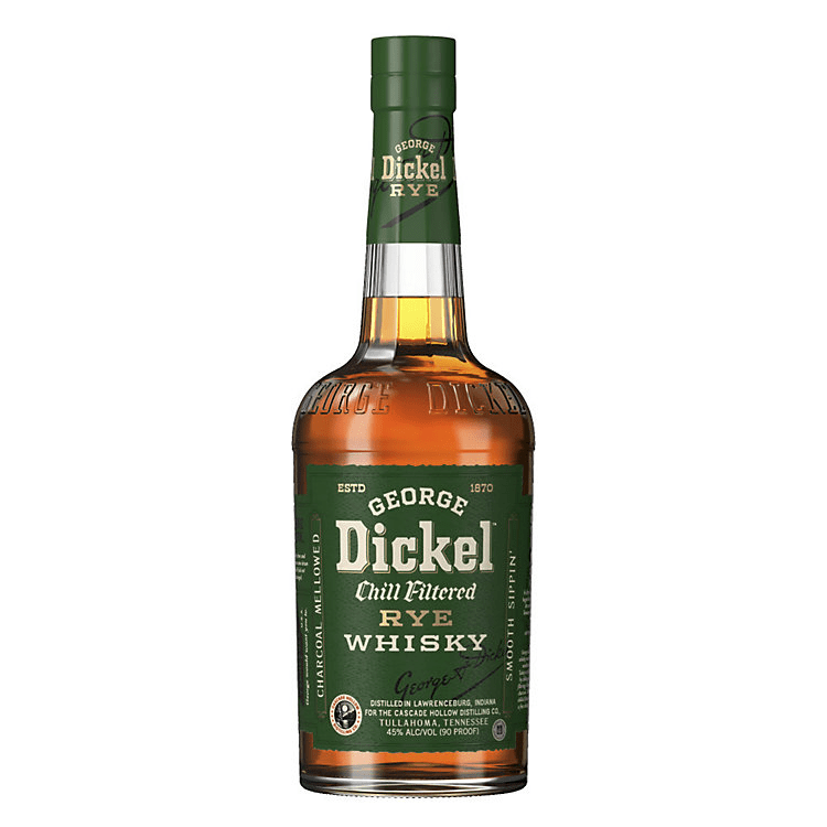 George Dickel Rye Whiskey Small Batch 750ml - Great American Craft Spirits