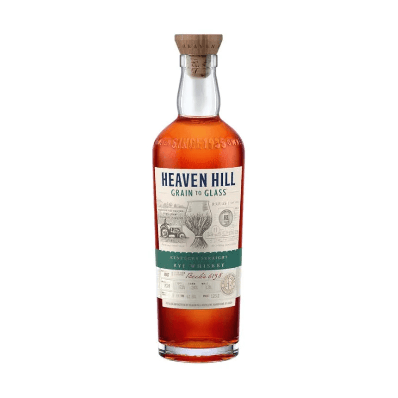 Heaven Hill Grain to Glass Kentucky Straight Rye Whiskey 750ml - Great American Craft Spirits