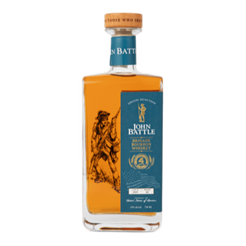 John Battle Brigade Bourbon Whiskey 750ml - Great American Craft Spirits