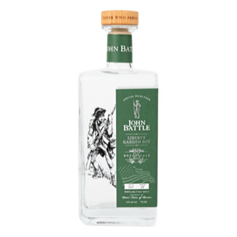 John Battle Gin 750ml - Great American Craft Spirits