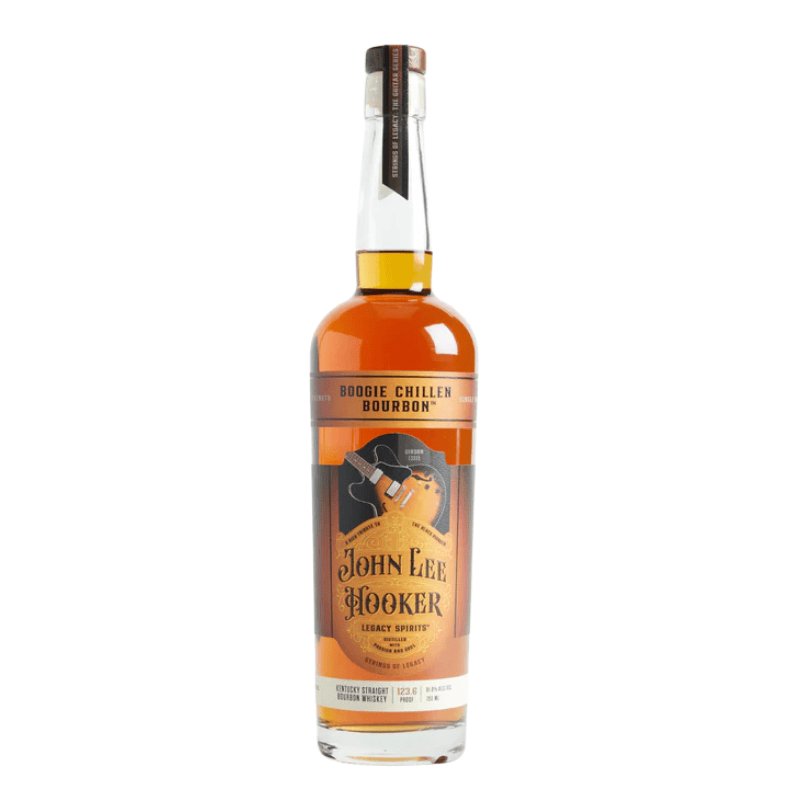 John Lee Hooker Legacy Spirits Strings of Legacy - Gibson ES - 335 Bourbon 750mL - Great American Craft Spirits
