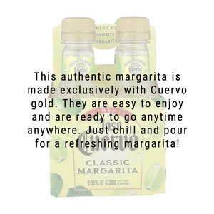 Jose Cuervo Authentic Classic Margarita 200mL 4 Pack | Great