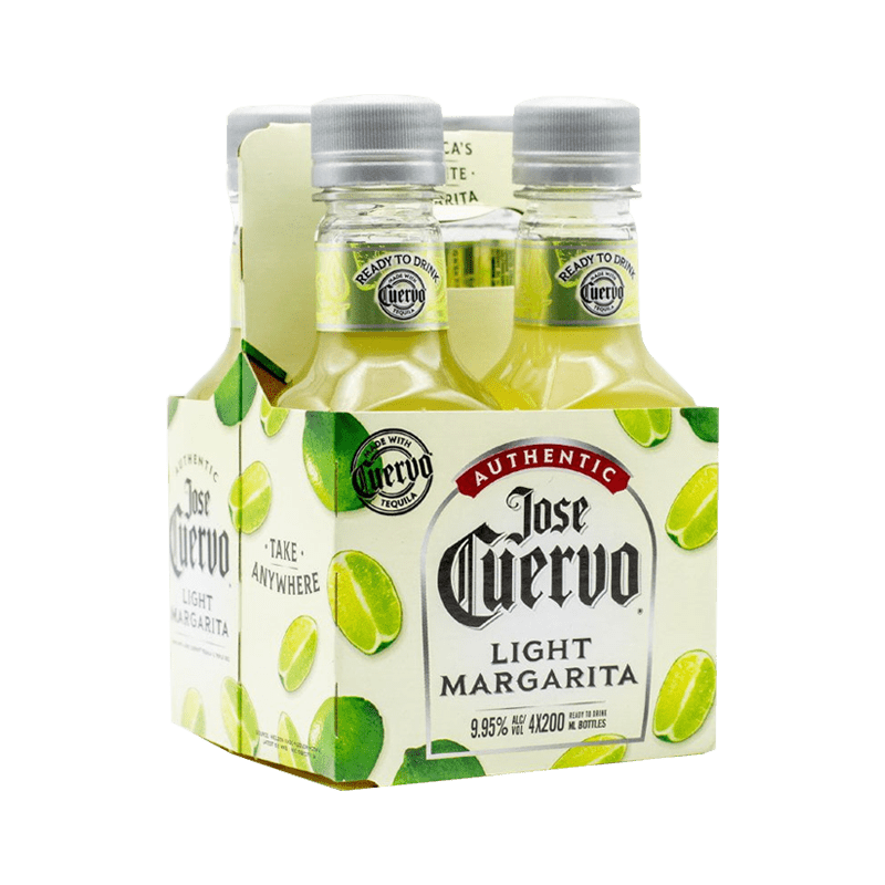 Jose Cuervo Authentic Light Margarita 200mL 4 Pack - Great American Craft Spirits