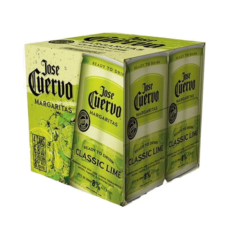 Jose Cuervo Authentic Sparkling Margarita 200mL 4 Pack | Great