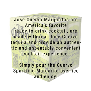 Jose Cuervo Authentic Sparkling Margarita 200mL 4 Pack | Great