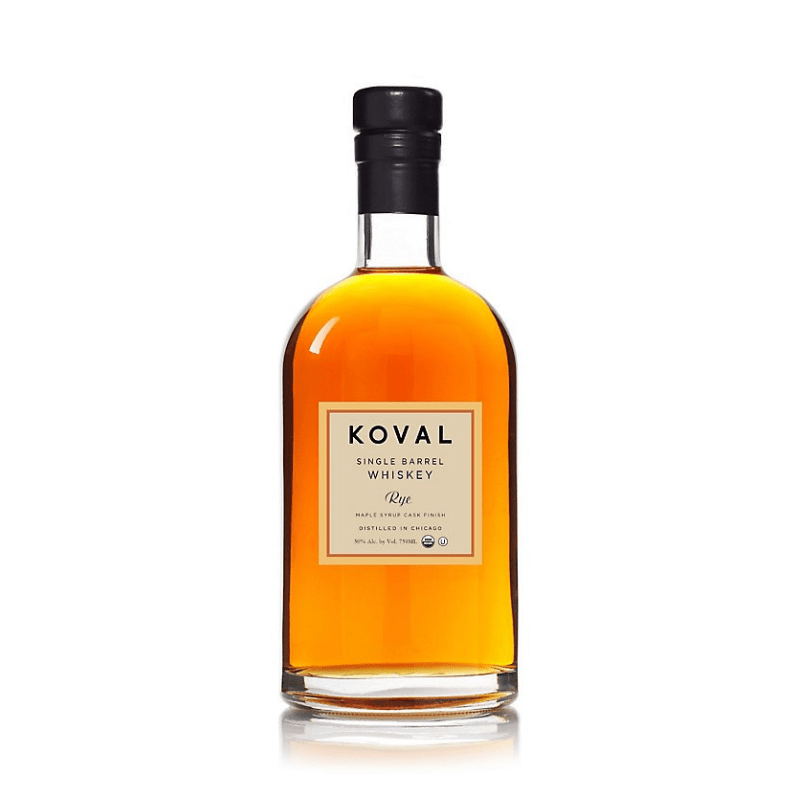 Koval Rye Whiskey Single Barrel Maple Syrup Cask Finish 750ml - Great American Craft Spirits