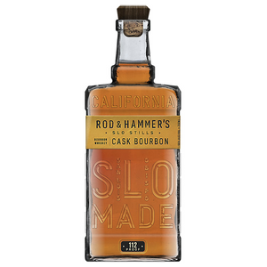 Rod & Hammer's Bourbon Slo Stills Cask Bourbon 112 750ml bottle with premium small batch whiskey