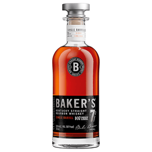 Baker's Straight Bourbon Single Barrel 7 Year 107 Proof 750ml Bottle