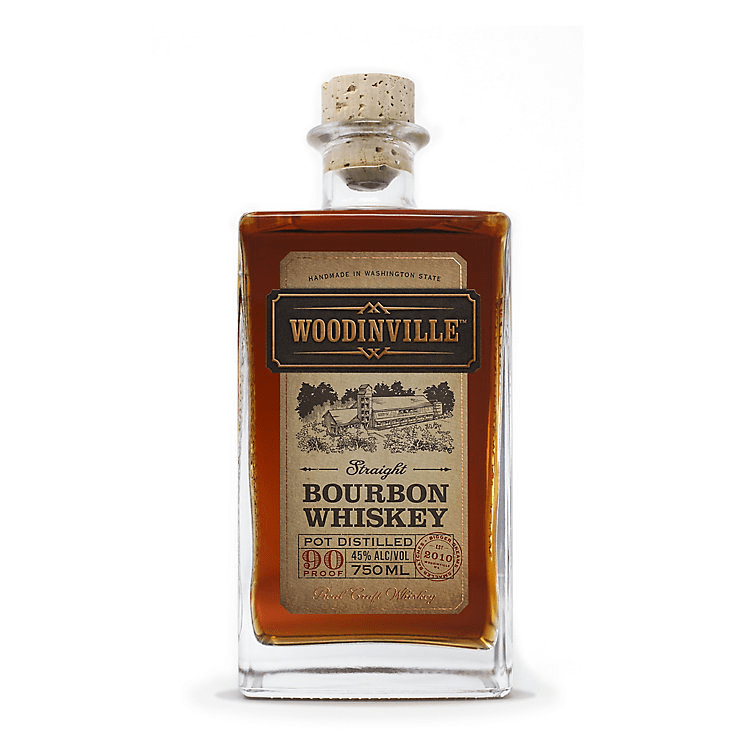 Woodinville Whiskey Co. Straight Bourbon Pot Distilled 90 Proof 750ml Bottle