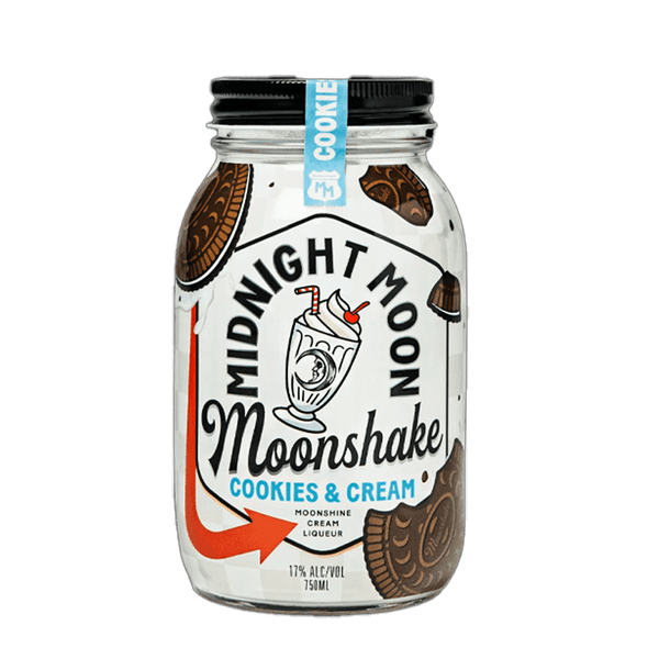 Buy Midnight Moon Cookies & Cream Moonshake 750mL | Great American