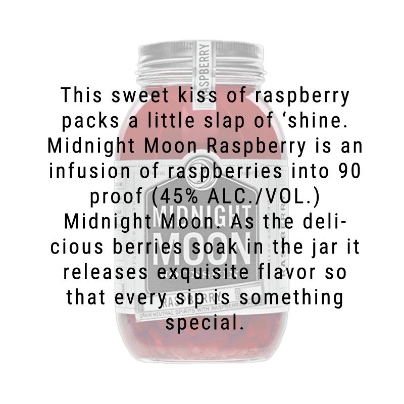 Mondoux Moon Raspberry Buy Midnight Moon Raspberry Moonshine 750mL | Great American Craft Spirits