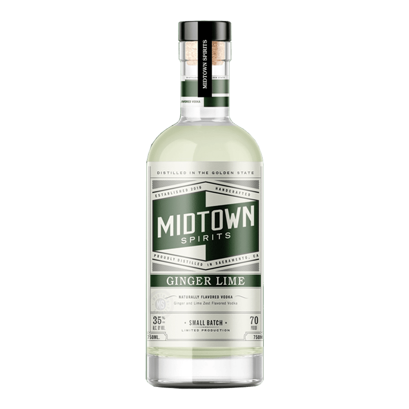 Buy Midtown Spirits Ginger Lime Vodka | Great American Craft Spirits