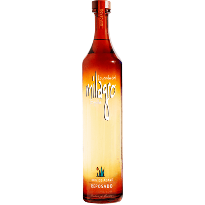 Bottle of Milagro Reposado Tequila – smooth aged Mexican spirit