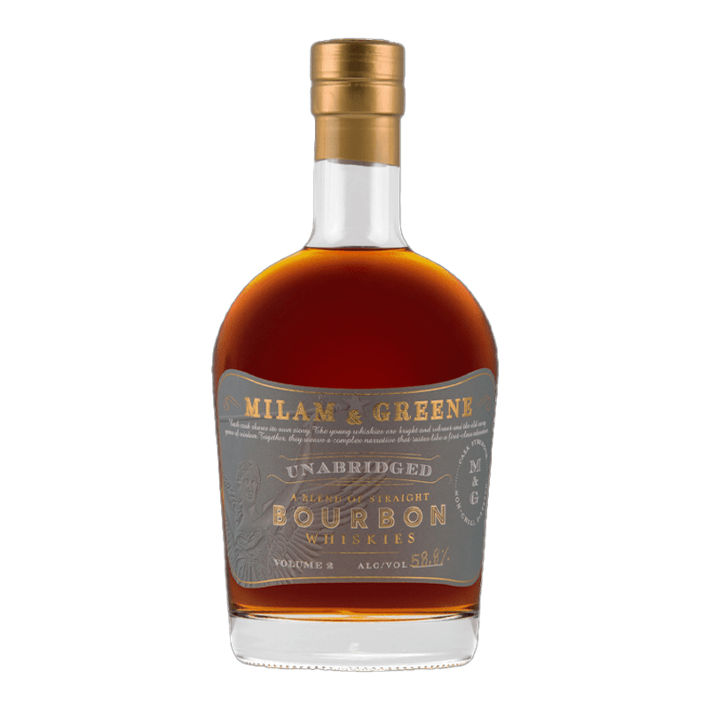 Milam & Greene Unabridged Vol2 Straight Bourbon Whiskey 750mL - Great American Craft Spirits